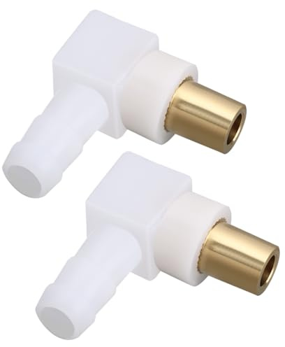 YINETTECH 2 Stück Vergaser-Kraftstoffanschluss Vergaserschlauchanschluss Ersatzteil 692317 493496 494451 Kompatibel mit Briggs & Stratton Schneefräse-Rasentraktor