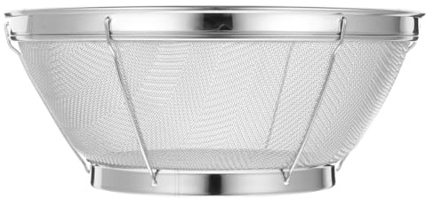 Warmhm Tamis De Lavage De Riz Bol Passoire Rinçage Bol Passoire Rondelle Riz Souche Corbeille Panier Lavage Rincer Bien Tamiser Fendu Drain Filtre Acier Inoxydable