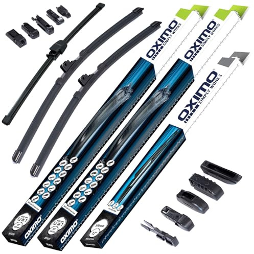 OXIMO Scheibenwischer für VW Golf 6 VI Kombi 2009-2013 | Front und Heckscheibenwischer, 3er Set Wischerblätter - links 600 mm, rechts 475 mm, hinten 330 mm