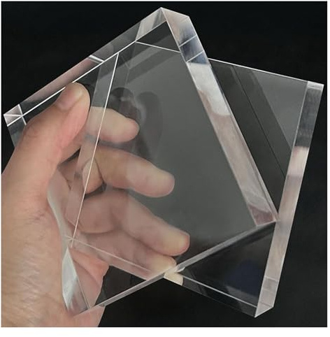 Akrylskivor 15cm x 10cm x 25-30mm 2 st(Thickness:30mm)