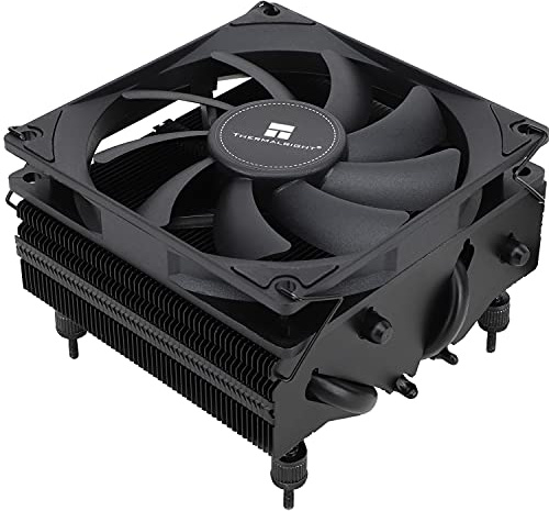 Thermalright TR AXP90-X53 svart Ljudsnål CPU-luftkylare, höjd 53mm, fläkt TL-9015B Slin PWM, AGHP-teknologi, för AMD AM4/Intel 115X/1200/1700/1851