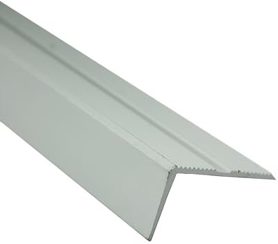 Alu L-Profil Treppe Fliesenschiene Laminat matt L300cm B40mm silber