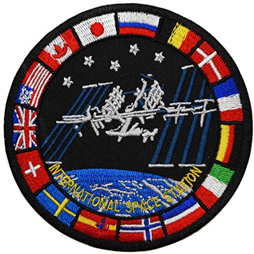 topt rasta ecusson NASA Astronaute Navette Spatiale USA ISS Discovery Station fusée Etoile Space Explorateur planete Espace 8,5 cm