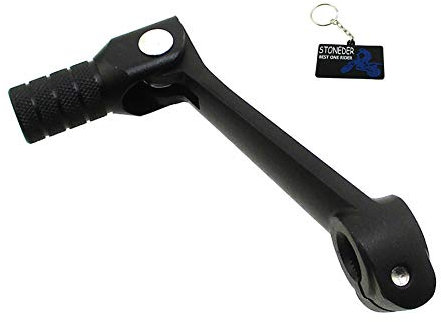 STONEDER Levier de vitesse court en aluminium noir pour moto hors route 50 cc 70 90 110 125 140 150 250 cc