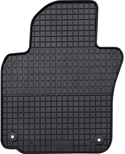 PETEX Passform Fahrer Gummimatte Premium 1-TLG schwarz