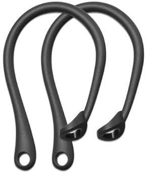 Todotumovil Gancho para Oreja Antipérdida para Cascos Bluetooth, Silicona, Accesorios de Protección Auriculares Inalámbricos, Ajuste Seguro (Negro)
