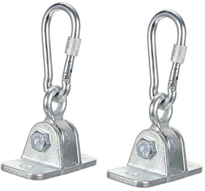 VICASKY Schaukelhaken Aus Stahl Für Schaukeln Und Hängematten Stabiler Aufhänger Für Schaukelbausätze Robust Und Einfach Zu Montieren Für Indoor Und Outdoor-nutzung