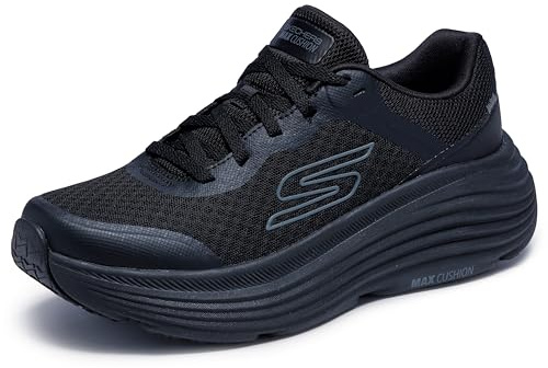 Skechers kvinnors Max dämpning Endeavour Canova Sneaker, Svart, 36.5 EU