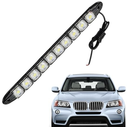 Zubehors Striscia LED per luci di marcia diurna, Striscia LED per auto esterna, Luci a LED flessibili per auto, Luci a LED impermeabili, flessibili e facili da installare, per l'esterno 'auto, per