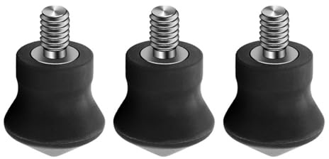3Pcs Antislip 1/4 Zoll Schraube Stativ Einbeinstativ Gummi Fuß Pad Füße Spikes Für Kamera Stativ Adapter Fotografie Zubehör