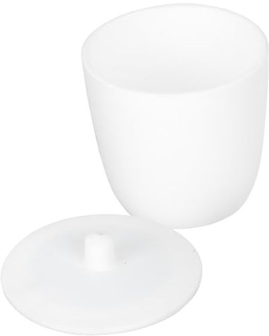 Alipis 100 Ml Creuset De Laboratoire En Ptfe Avec Couvercle, Résistance Aux Hautes Températures, Surface Lisse Anti-adhérente, Pour Fusion Des Métaux En Laboratoire