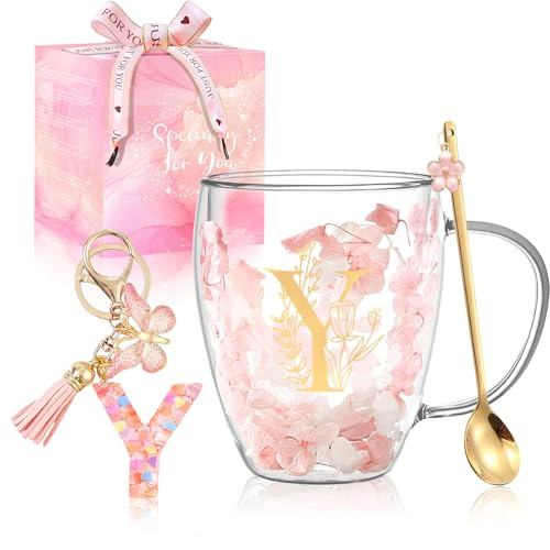 Regali per le donne tazze da caffè in vetro regalo di compleanno unico per le donne tazze da tè espresso tazze da tè personalizzate amicizia lasciando grazie regali per insegnanti carine tazze in