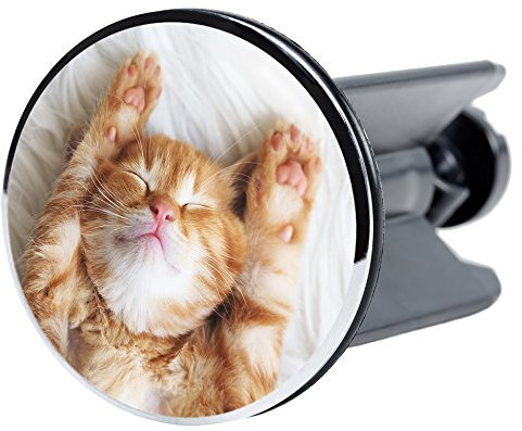 Sanilo Waschbeckenstöpsel Lilly, schöner Stöpsel für das Waschbecken, universal mit Motiv