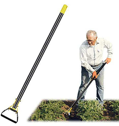 Hacke Gartenwerkzeug, Scuffle Gartenhacken zum Jäten, Steigbügel-Steigbügelhacke mit verstellbarer langer Hand, Jäten-Steigbügelhacke für Hinterhof, Jäten von Gartenwerkzeugen