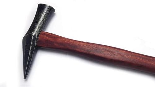 Hammer - DX-Market Studio Hammers,HRC54 Japanese S55 Steel Hammer,H030 (Color : Sky Blue) (Color : Brown)
