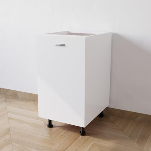 Calandrelli Base Cucina L 45 P 55,5 H 72 cm Bianco 1 Anta