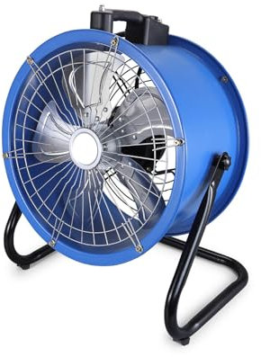 Industrial Portable Floor Fan 20inches 370W 220V Electric Fan with Four Speed Adjustable Strong Axial Flow for Ventilation and Cooling