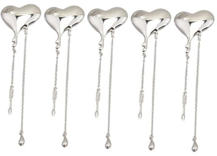 SOIMISS 5 Pièces Broche Gland Coeur ancien pince à linge broches de de coeur r femme goupille pin’s femmes costume corsage bijoux longue à pampille