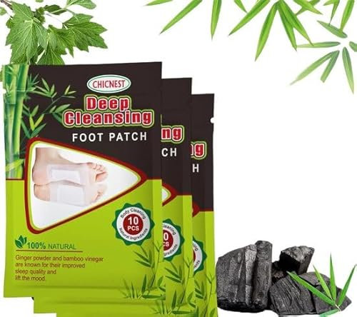 30 Parches Detox Pies - Parches adelgazantes - Cuidado de los Pies - Detox - Perder Peso - Parches adelgazantes - Curación de desintoxicación para pies - Curación de desintoxicación - Limpia Tu Cuerpo