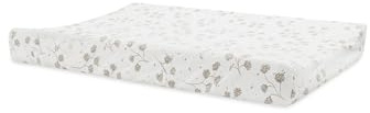 Jollein Housse de Matelas à Langer - Leafy Dreams - 50x70cm - 100% Coton - Certifiée OEKO-TEX- Housse pour Matelas à Langer
