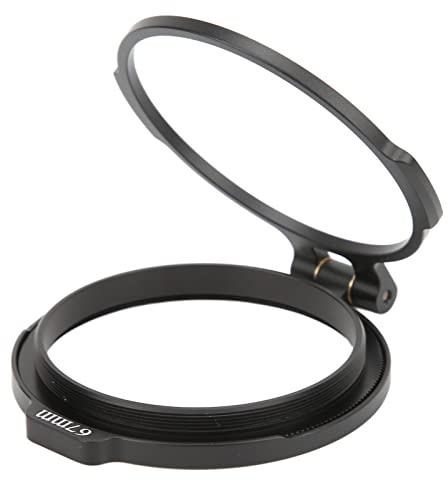 KIMISS Lens Filter Holder 52mm Adapter for Wide Angle & Zoom Lenses - Sturdy Aluminium Alloy,Quick Switch Convenience (67mm)