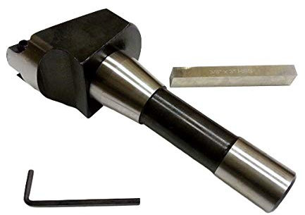 Fly Cutter R8 Shank for Bridgeport Milling Machine + 5/16 HSS Tool Bit