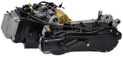Motor komplett 125cc GY6 China 4T lang Trommelbremse kompatibel für Baotian-BT125T-12C1 B010