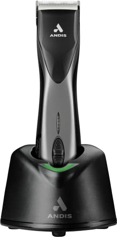 Andis 79160 Supra ZR II Cordless Rechargeable Hair Clipper, Detachable Blade Clipper, Lithium-Ion Powerful Battery, Black