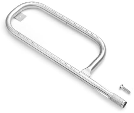 60040 Edelstahl Brenner Tube Rohr für Weber 100, Q120 , Q1000, Q1200 Grill,Brenner Tube Zubehör für Weber Q100/1000 Serie Gasgrill, Brennerrohr 69957 41657,60040 Original Brenner Ersatz für Weber Q100