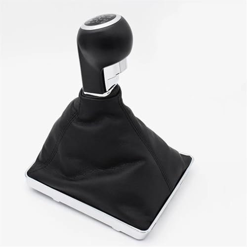 NEZIH Schaltsack 6-Gang-Auto-Schaltknauf Hebel Stift Stick Gaitor Kofferraumabdeckung für Opel für Astra H 2005 2006 2007 2008 2009 Auto Getriebekopf