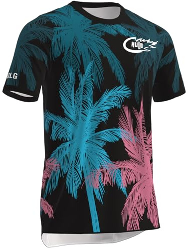 Maillot MTB,Maillot Cycliste Homme,T-Shirt MTB À Manches Courtes pour Homme,Haut De Vélo pour Homme,Maillot Motocross, Maillot BMX