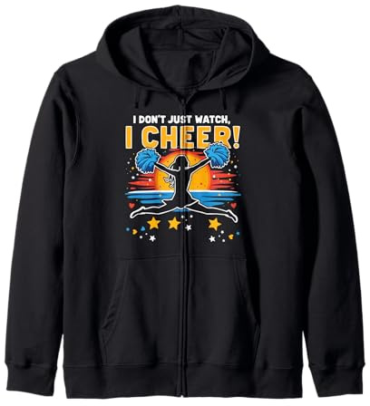 Cheer Dad Cheerleader Cheer Squad Cheer Squad Cheerleading Sweat à Capuche