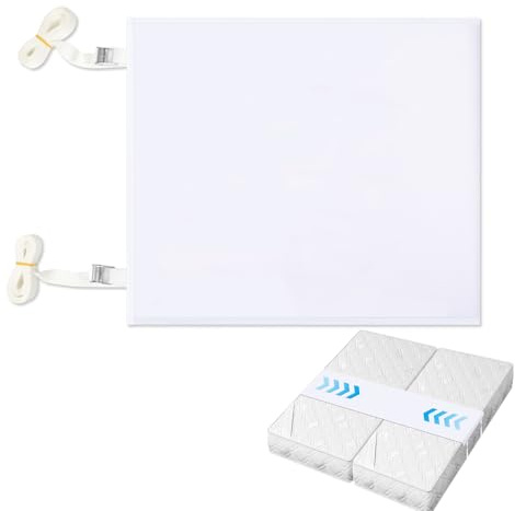 BigKing Conector para colchones 230 x 50 cm – Unir dos colchones individuales, convertidor de cama de matrimonio a cama king size, elimina las costuras de la cama, antideslizante, apto para parejas y