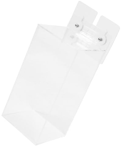 Anneome Wall-Mounted Glove Dispenser Box Single Compartment Non-Perforated Glove Storage Holder Suitable for Disposable and Mask Organizer