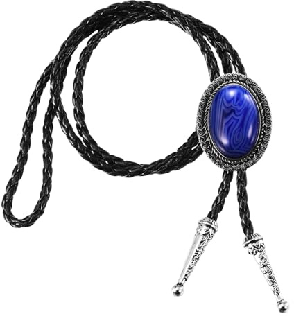 PATIKIL Cravatta Bolo Per Uomo Cravatta In Pelle Western Cowboy