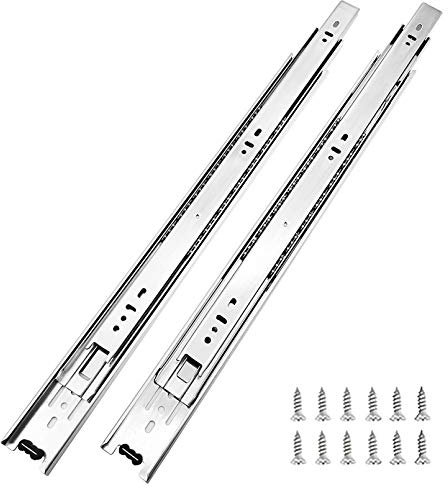 Schubladenschienen ohne Absenkautomatik 14 Inch 6 Paar