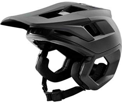 Fox Racing Dropframe Pro Mountain Bike Helmet, Matte Black, Small