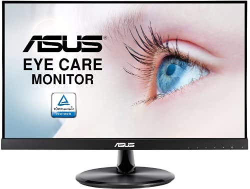 ASUS VP229Q - LED monitor - 21.5 - 1920 x 1080 Full HD (1080p) @ 75 Hz - IPS - 250 cd/m² - 1000:1-5 ms - HDMI, VGA, DisplayPort - speakers - black