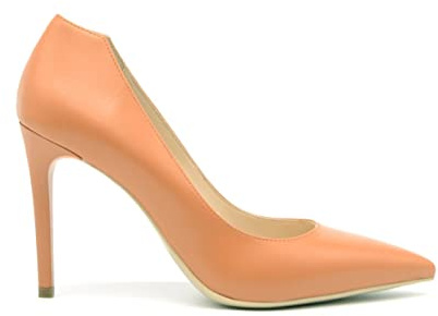 Nero Giardini E218330DE Décolleté Donna in Pelle - Terra di Siena 38 EU