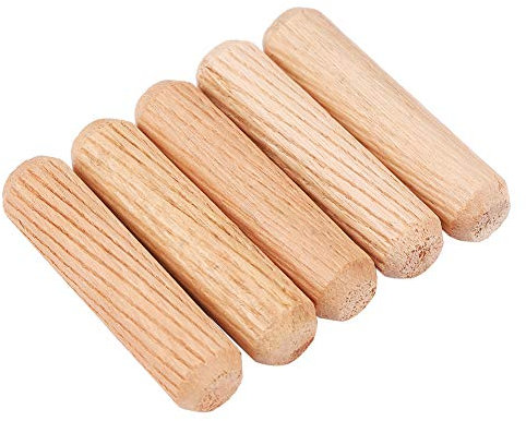 100 Stück/Set Holzdübelstifte, Holzdübelstangen, Kreuzmaserung, DIY-Holzstifte Für Möbel, M10 X 40 Mm, Für Möbelrenovierung Oder Reparaturen