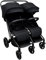 Deryan XP X2 Kinderwagen Buggy 2 in 1 - Buggy klein zusammenklappbar - Geburt bis 4 Jahre - Baby Wagen pro Sitz belastbar bis 22kg - Kinderbuggy klappbar - KOMPAKT & FALTBAR - Grau