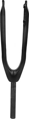 CDQL Fourches Rigides de VTT en Fiber de Carbone de 24 Pouces, Fourche Avant de VTT à Absorption des Chocs, Modèle 3K pour Accessoires de Vélo (Mat 3K)