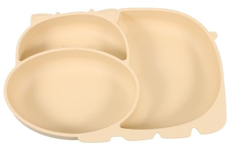 Abaodam -kinderschüssel Mit Fächern Babyschüssel Aus Lebensmittelecht Spülmaschinenfest Cartoon-design Für Kleinkinder Fütterungsschüssel Für Junge Mädchen