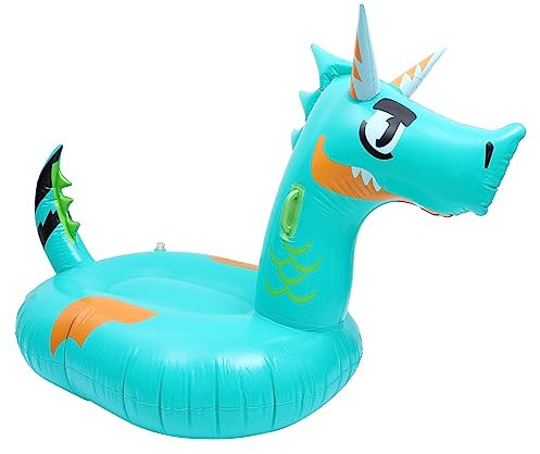Inflatable Floating Bed Dragon Shape Pvc Swimming Mat