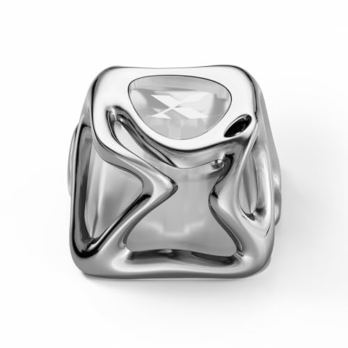 XVX Custom Keycaps, Metal Liquid Transparent Key caps, 1U Keyboard Keycaps Replacement for Mechanical Keyboard
