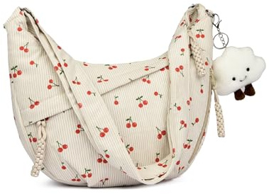 Micmores Umhängetasche Damen Halbmond Crossbody Bag Verstellbare SchultertascheIdeal für Arbeit Reisen Uni