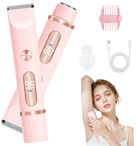 Afeitadora Eléctrica para Mujer, 2026 Rasuradora Mujer Zona Intima, Profesional Afeitadora Mujer, Indoloro Maquina Depilar Mujer, Recargable Rasuradora Mujer, Impermeable IPX7, para pierna，C11