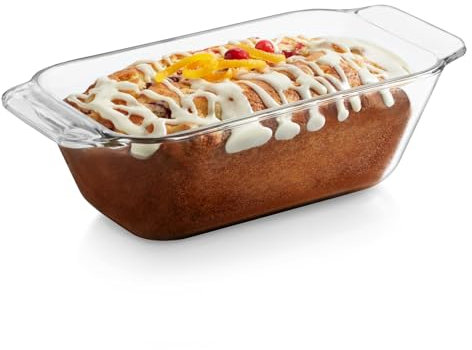 Libbey Baker 's Premium de 9 por 12,7 cm plato para pan de cristal
