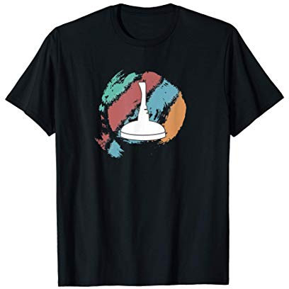 Vintage Eisstockschießen Retro Stockschießen Geschenk T-Shirt
