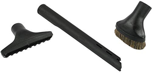 MPL Floorcare 3 Piece Accessory Set Premium Dusting Brush, Crevice Tool and Upholstery Tool for 32mm (1.25) Vacuum Adaptors Compatible with Henry, Vax, Electrolux and Others